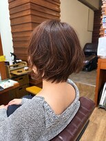 トコラソ(tocolaso)&nbsp;パーマをかけてショートボブに動きを