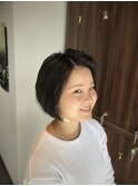 大人とろみまとまりショートボブ