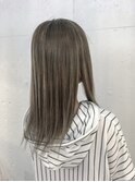 EIGHT上尾】お客様スタイル_デザインカラー_セミロング