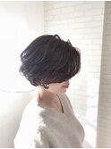 ブルーアッシュ×シアーカラー