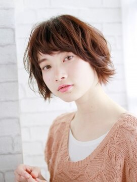 ヘアメイク ナル(hair make nalu) 外ハネカールショート