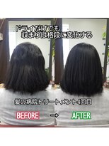 ブルーフィン シセロ(Blue Fin cicero)&nbsp;佐藤ひろこ　の　髪質改善