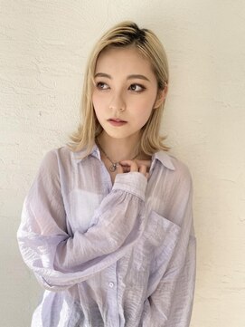 オーロ 西大寺店(ORO) 伸ばしかけも可愛いスタイルに