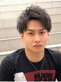 スペインカール/スパイキーショート/フェザーパーマ/フェード