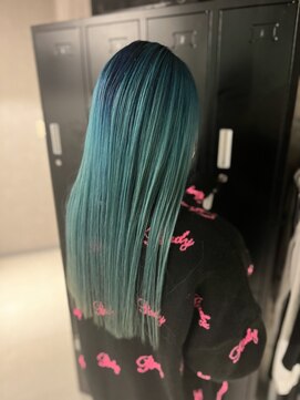 アンダーバーホワイト 京橋店(_WHITE) ハイトーン水色カラー