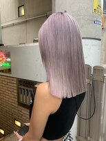 ラフ 難波店(LAFF)&nbsp;#黒髪#ボブルフ#ネビージュ#小顔#ワンレン