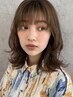 【最高級】小顔カット＋カラー＋SP5プレミアムトリートメント＋炭酸サービス