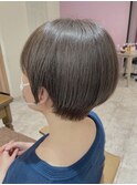 カット【小顔】カラー【ベージュアッシュ、ブラウンアッシュ,】