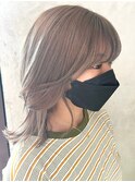 透明感◎アッシュベージュ