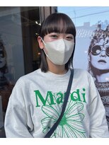 コレット ヘアー 大通(Colette hair)&nbsp;愛されぱつっとワイドバング☆