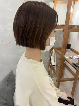 エンドリンク(endlink) ナチュラルぱつっとミニボブ