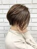 【-５歳若く魅せる】CUT+リタッチColor+髪質改善Re:buildハイ:トリートメント