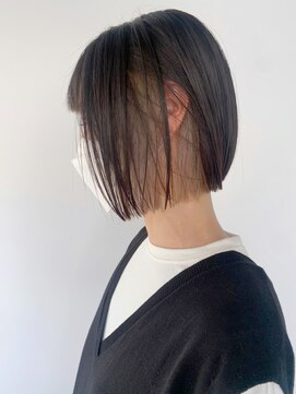 アルバム 渋谷パルコ(ALBUM) インナーホワイト_チェリーブラウンフェミニンロング_ba383243