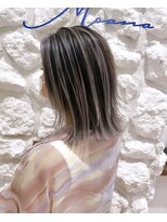 モアナバイヘッドライト 沖縄八重瀬店(Moana by HEADLIGHT)&nbsp;Moana【八重瀬】#バレイヤージュ#ボブ#グレージュ#アッシュ