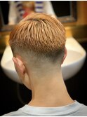 外国人風フェードカット