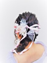 横濱ハイカラ美容院(haikara美容院) 撮影用編み下ろし