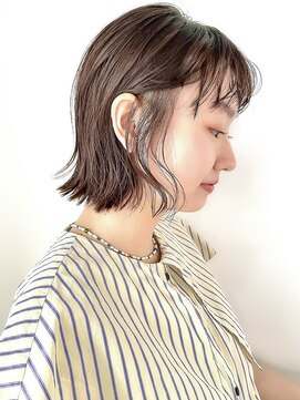 ディッセンバー 渋谷(December) 【December】今のバズり×ブリーチなし透明感グレージュカラー◎