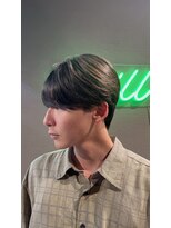 スキル(SKILL) 福岡/天神/センターパート/ニュアンスパーマ/メンズ縮毛矯正