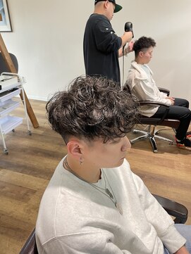 ルード(mens hair salon Rude) 長めスペインカール