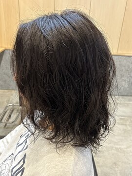 ニアウ 伊勢崎連取店(Niau) メンズマッシュパーマツイストスパイラルパーマ波巻きパーマ