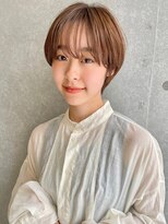 アッシュ 笹塚店(Ash)&nbsp;グレーベージュ/斜めバング/フレンチガーリー/ネイビー[笹塚]