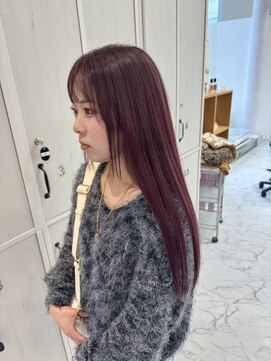 ハーツヘアーズ 五日市店(HEARTS hair's) ピンクカラー