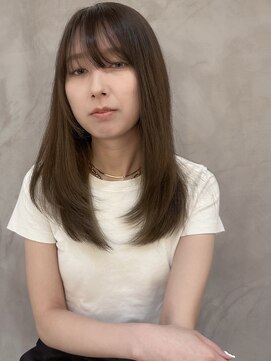 インプレッション(impression produced by LA’BO) 【札幌/impression佐藤】オリーブグレージュグラデーション