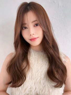 アグ ヘアー デン 新潟江南区店(Agu hair den) 《Agu hair》くびれライトベージュ×numberA.ケアオイルスリーク