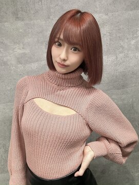 ルイス(L'wis) 海にも似合うピンクブラウン