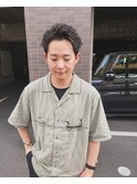 スパイキーショート×スパイラルピンパーマ