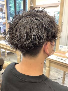 アルターリール(aL ter Rire) ベリーショート/ダークアッシュ/韓国マッシュ/中村郁未