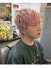 【竹】カット＋襟剃り＋ハーフシェービング＋ブラシマッサージシャンプー