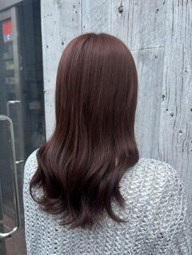 アン(Hair make un) ピンクベージュ♪