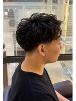 スタイル 成城学園前(STYLE)&nbsp;メンズショート×無造作スパイラルパーマ