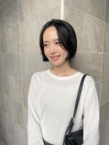 スニュウ(snuw)&nbsp;【snuw mina】レイヤーカット/顔まわりカット/透明感カラー