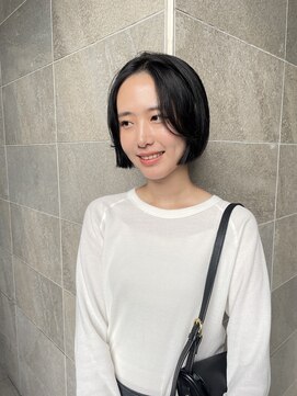 スニュウ(snuw) 【snuw mina】レイヤーカット/顔まわりカット/透明感カラー