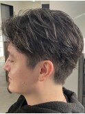 スパイキーショート/ジェットモヒカン/ショートバング/men's