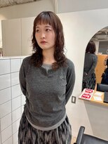 ラヴィズム(LUVISM)&nbsp;顔周りレイヤーくびれレイヤーおくれ毛前髪万代新潟