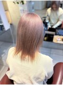 くすみピンクベージュ
