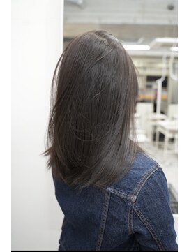 ディジョン(Dijon) 韓国顔まわりレイヤーカットグレージュオリーブベージュブラウン