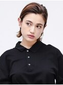 ラフなオールバックスタイル