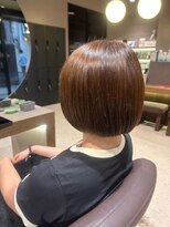 ショコラ アン 横須賀中央 小顔見せも叶う♪大人可愛いミニボブ