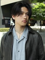 アコロン(acoron.)&nbsp;カット/センターパート/ニュアンスパーマ/池袋メンズカット