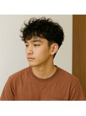 ツーブロック抜け感パーマ 20代 30代 40代 50代 60代 学割