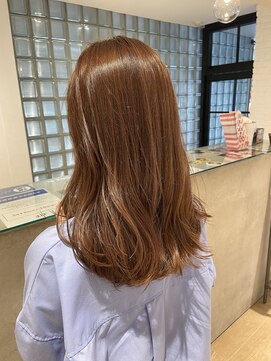 エアー 大阪(AIR) 【AIR大阪】栃本優美　お客様ヘア　つやブラウン