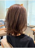 ミディアム×オレンジベージュ