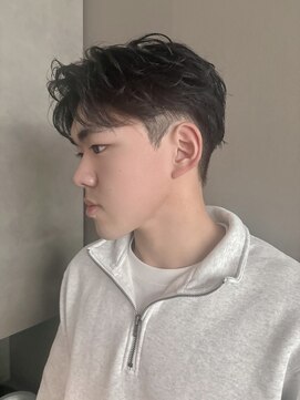 シエル バイ ケンジ 登戸 生田(CIEL by KENJE) 毛流れセンターパート無造作センターパート秋冬トレンドヘア