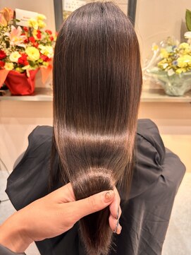 トリートヘアドレッシング(treat hair dressing) 髪質改善カラー