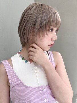 ギークス(GEEKS) 【GEEKS渋谷】シャギーボブ/ハッシュカット/ウルフ/ミルクティー