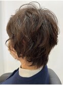 富士見ヶ丘デジタルパーマショートボブレイヤーボブウルフカット